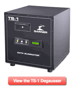 TS-1 Hard Drive And Tape Degausser (NSA and DoD Approved)